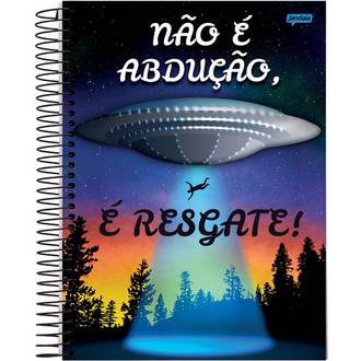CADERNO UNIV CAPA DURA 10X1 160FLS - INSANO - UN - JANDAIA