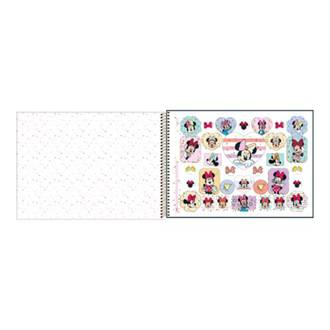CADERNO DESENHO CAPA DURA 80FLS - ESPIRAL - MINNIIE - PCT 4 - TILIBRA