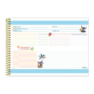 CADERNO DESENHO CAPA DURA 80FLS - 3370851 - STITCH - UN - FORONI