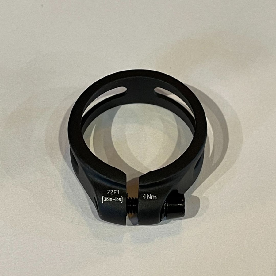 Abraçadeira Syncros Para Quadros De Bicicleta 34.9mm com parafuso em TITÂNIO 