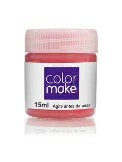 TINTA FACIAL LIQUIDA 15ML  - VERMELHO - CX 12 - COLOR MAKE