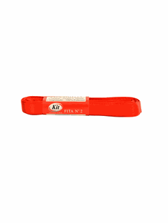 FITA CETIM Nº 2 10MMX10M  - VERMELHO - UN - KIT