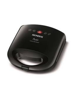 SANDUICHEIRA PRATIC GRILL SN-01 220V - PRETO - UN - MONDIAL