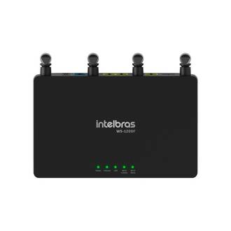 ROTEADOR WI-FORCE W5-1200F FAST - PRETO - UN - INTELBRAS