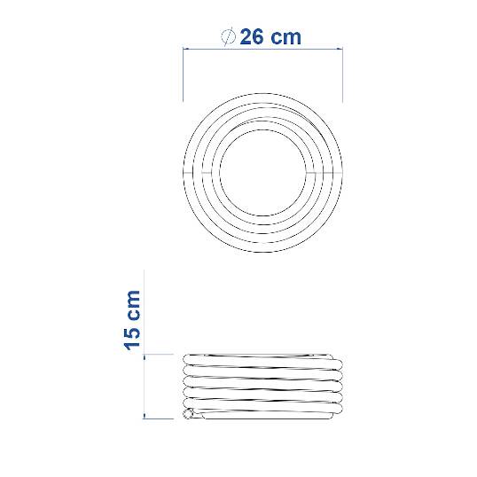MANGUEIRA DE JARDIM TRAMONTINA COM ENGATES ROLO 20 M 79212 - LAR.S.FLEX