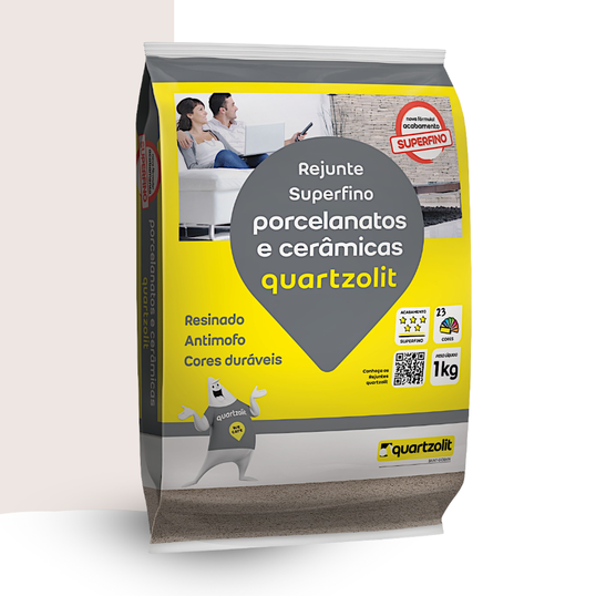 REJUNTE PORCELANATOS QUARTZOLIT PALHA 1.0KG