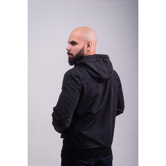 JAQUETA MASCULINA CASUAL PRETA PADRÃO