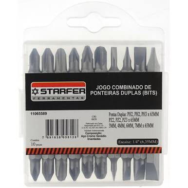 KIT BITS PHILIPS COMBINADO STARFER 2 X 65 REF. 11065589