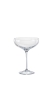 Conjunto 6 Taças de Cristal Titânio Bohemia para Espumante Coupe 290ml