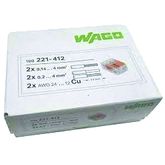 CONECTOR EMENDA INLINE 1 FIO ATE 4,0mm (2PCS) 221-2411 WAGO
