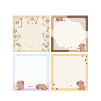 BLOCO ADESIVO CAPIVARA C/5 - CP2102 - UN - SKYPAPER