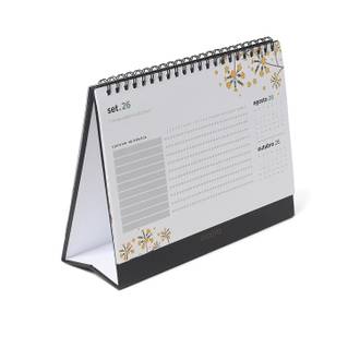 CALENDARIO ANUAL JARDIM 20X15 - PRETO - UN - CICERO