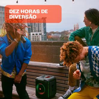 CAIXA DE SOM BT 100W PARTYBOX ENCORE - 02 MIC - PRETO - UN - JBL