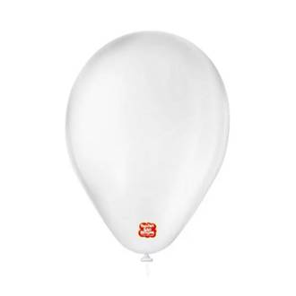 BALAO 6,5 LISO BASIC C/50  - BRANCO - UN - SAO ROQUE