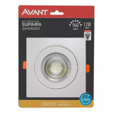 SPOT LED QUAD 12W 3000K DIREC BIV AVANT
