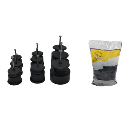 ISOLADOR ROLDANA PVC 24 C/PREGO NACIONAL