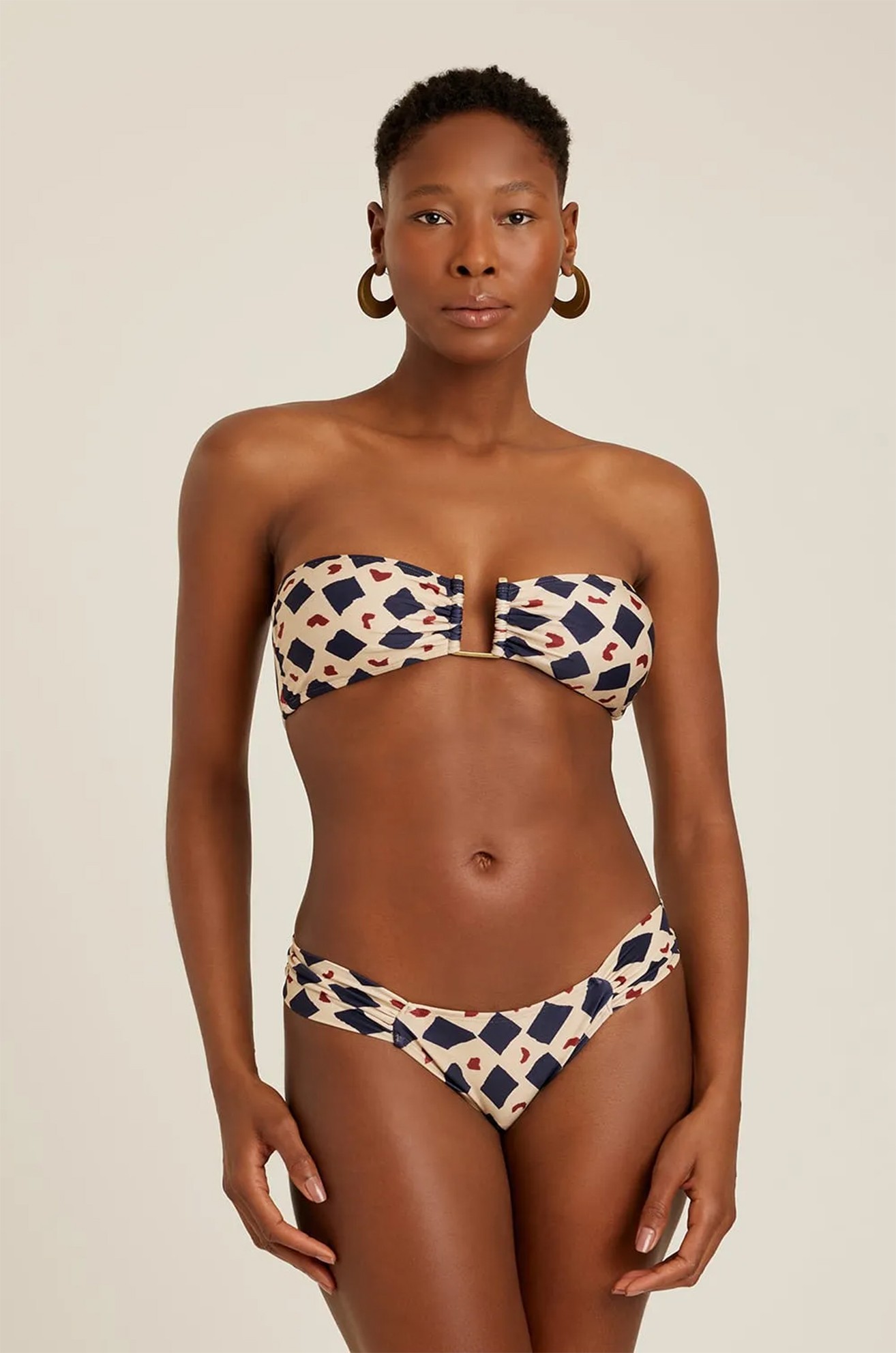 Calça drapeada recycled marrocos