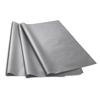 PAPEL SEDA PEROLIZADO - 48X60CM - GRAFITE - PCT 20 - RIDET