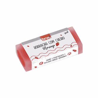 BORRACHA TRANSPARENTE CHEIRO DE FRUTAS - BO0304 - DPL 24 - BRW