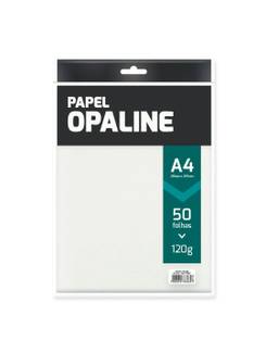 PAPEL DIPLOMATA A4 120G 50FL OPALINE - 25105 - BRANCO - UN - USAPEL