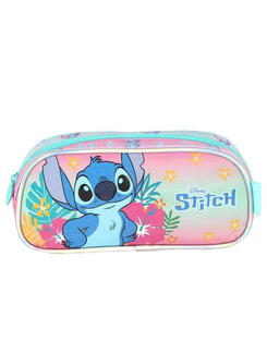 ESTOJO ESCOLAR SIMPLES STITCH - EI42384SC - INFANTIL - ROSA - UN - LUXCEL