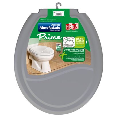 ASSENTO HERC ALMOFADADO CINZA ESCURO