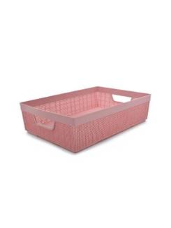 CESTO ORGANIZADOR JUTA A4 5,2L - 3276 - ROSE - UN - JAGUAR