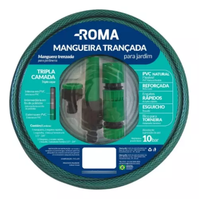 MANGUEIRA JARDIM(JG) TRANCADA 7/16x20m ROMA