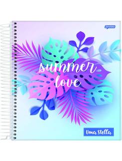 CADERNO UNIV CAPA DURA 12X1 192FLS - STELLA - UN - JANDAIA