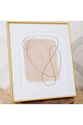 Porta Retrato Minimalista Dourado 20x25