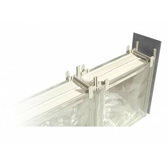 ESPAÇADOR PARA BLOCO DE VIDRO FUGAVIDRO SÂNDALO (Pacote com 10 unidades) 8.0 MM