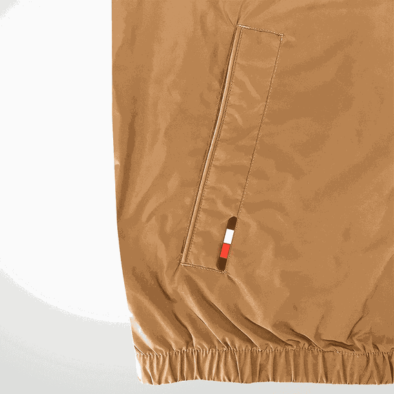 JAQUETA MASCULINA CORTA VENTO CAQUI TOMMY HILFIGER
