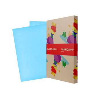 PAPEL CARTOLINA CHAMEQUINHO 50X66 - 120G - AZUL - PCT 100 - CHAMEX