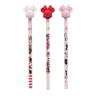 LAPIS HB MINNIE C/BORRACHA PONTEIRA - 22344 - UN - MOLIN