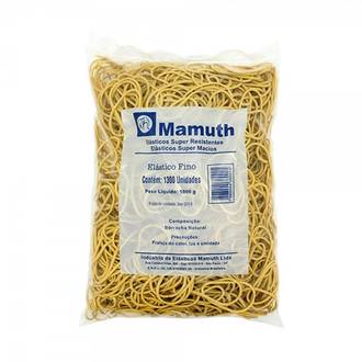 ELASTICO FINO AMARELO C/1200 - UN - MAMUTH