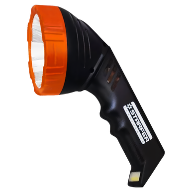 LANTERNA RECARREGÁVEL COBRÁVEL COM LUZ AUXILIAR