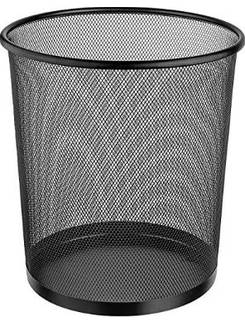 CESTO METAL REDONDO 12,5L OR98110 - PRETO - UN - ORDENE