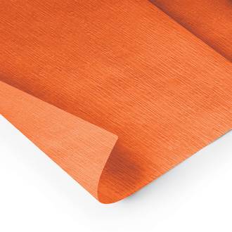 PAPEL CREPOM 0,48X2M - LARANJA - PCT 10 - RIDET