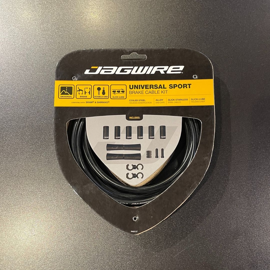 Kit Conduíte e Cabo Jagwire Sport para Freio Universal 
