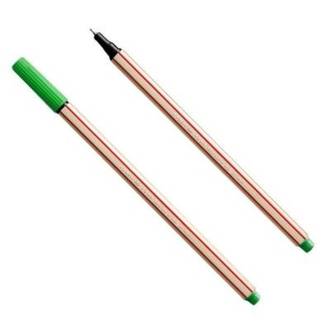 CANETA MICROLINE 0,4MM - VERDE - UN - COMPACTOR
