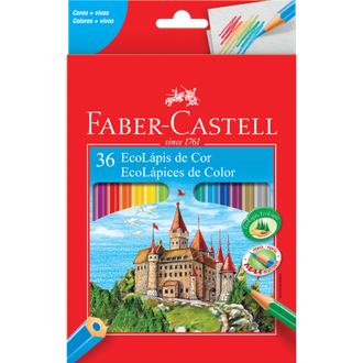 LAPIS DE COR  - C/36 - UN - FABER