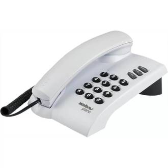 TELEFONE C/FIO PLENO  - CINZA ARTICO - UN - INTELBRAS