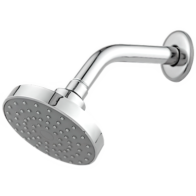 DUCHA REDONDA CROMADA PARA PAREDE 100 MM ESTEVES