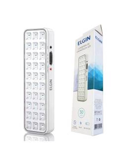 LUMINARIA DE EMERGENCIA 30LEDS 48LEM30L0000 - BRANCA - UN - ELGIN