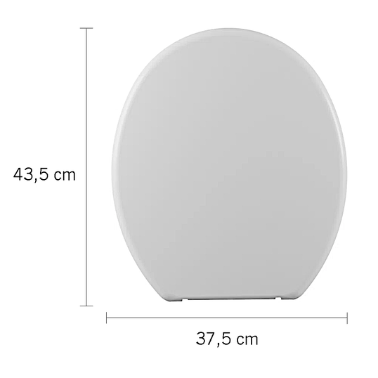 ASSENTO SANITÁRIO OVAL SOFT ASTRA TPJ/AS BR1