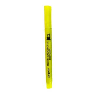 MARCA TEXTO  PASTEL GLITTER  - AMARELO - CX 06 - MOLIN