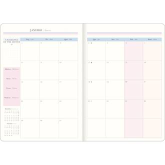 AGENDA GRAMPEADA SOHO M7 - DIARIA / PLANNER - UN - TILIBRA
