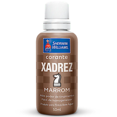 CORANTE LIQUIDO XADREZ 50 ML MARROM 50ML