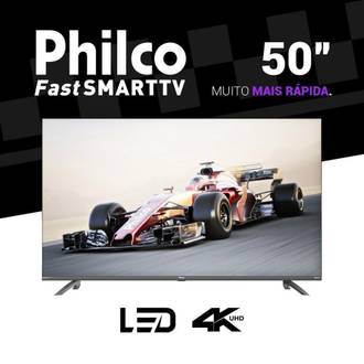 SMART TV LED 50 HD ROKU PTV50G3ERSGB - PRETO - UN - PHILCO