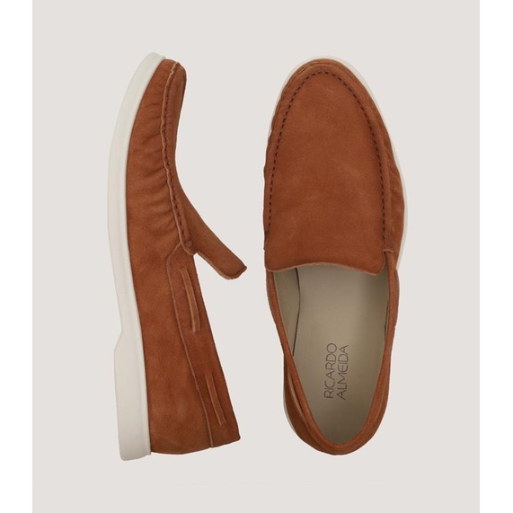 MOCASSIM MASCULINO CAMURÇA MARROM RICARDO ALMEIDA